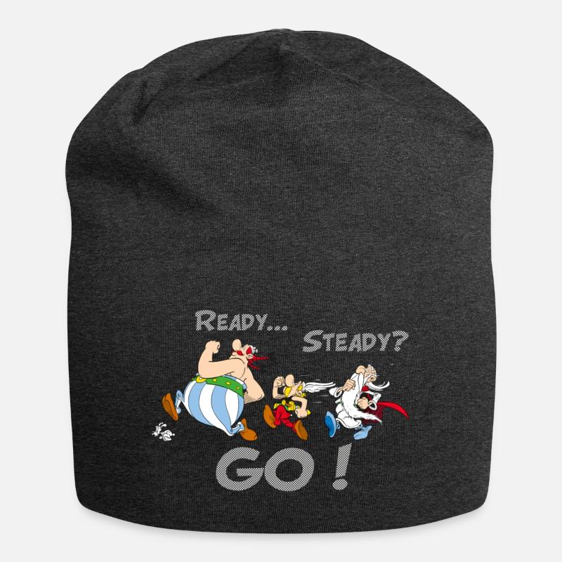 Asterix & Obelix - What Doesn't Kill You - Jersey Beanie - charcoal grey