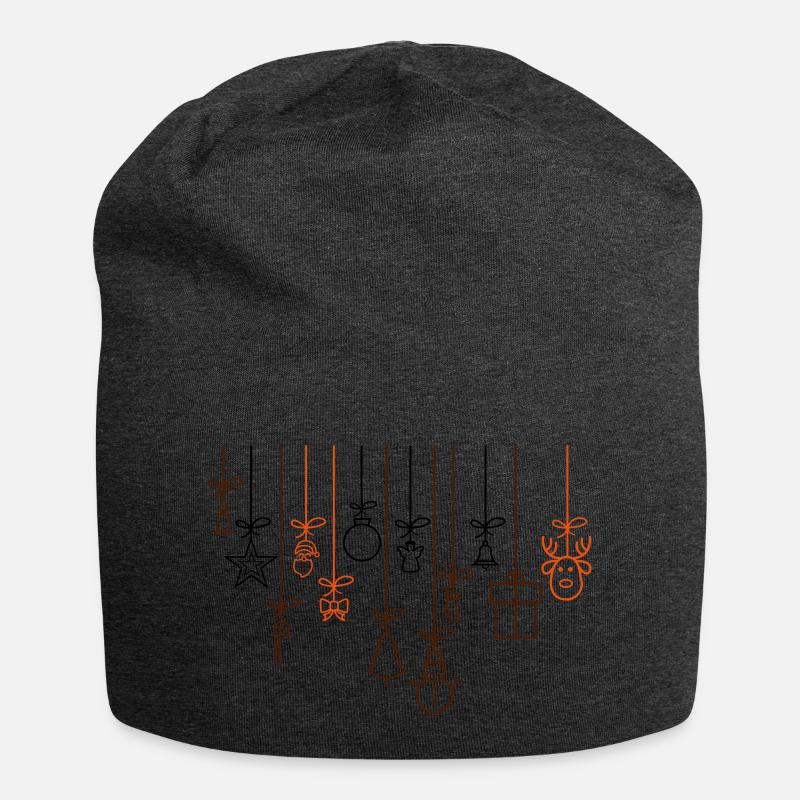 NOËL - Bonnet en jersey - charbon
