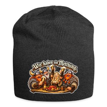 Vikingen Metthing Gemeinschaft - Jersey-Beanie - Anthrazit - Vorne