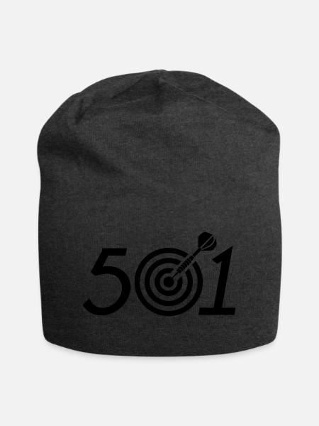 501 - Jersey-Beanie - Anthrazit