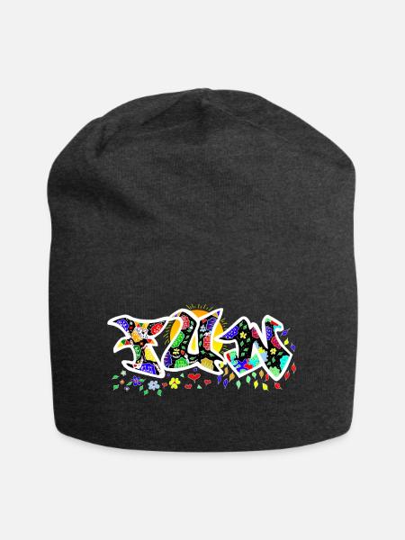 Fun - Jersey-Beanie - Anthrazit