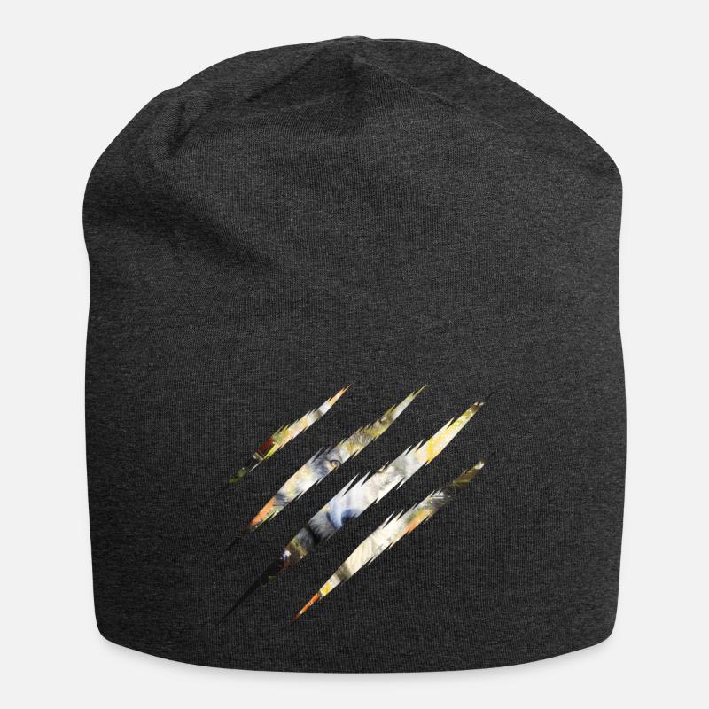 Wolf - Jersey-Beanie - Anthrazit