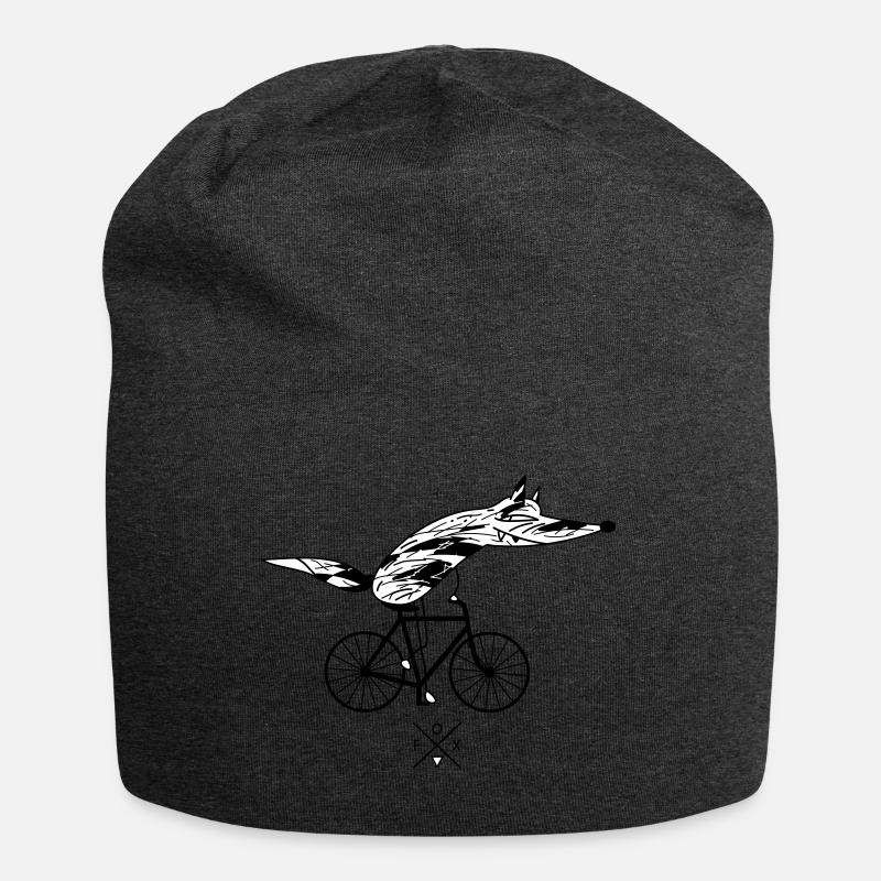 Fast cyclist - Jersey Beanie - charcoal grey