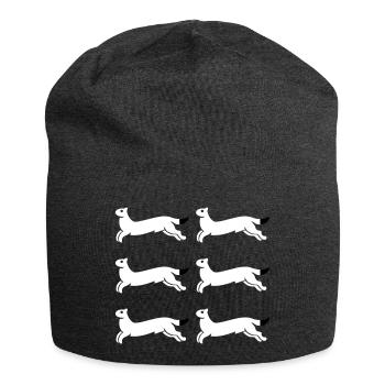 North Ostrobothnia - Jersey Beanie - charcoal grey - Front