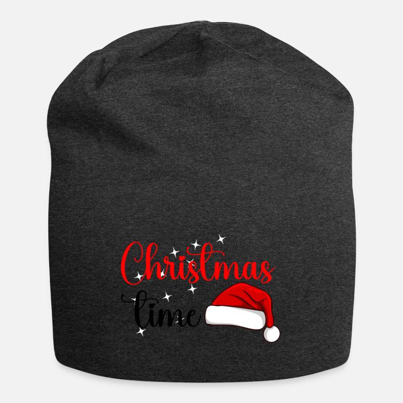 La période de Noël - Bonnet en jersey - charbon