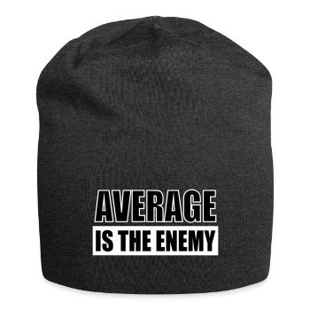 average is the enemy - Jersey-Beanie - Anthrazit - Vorne