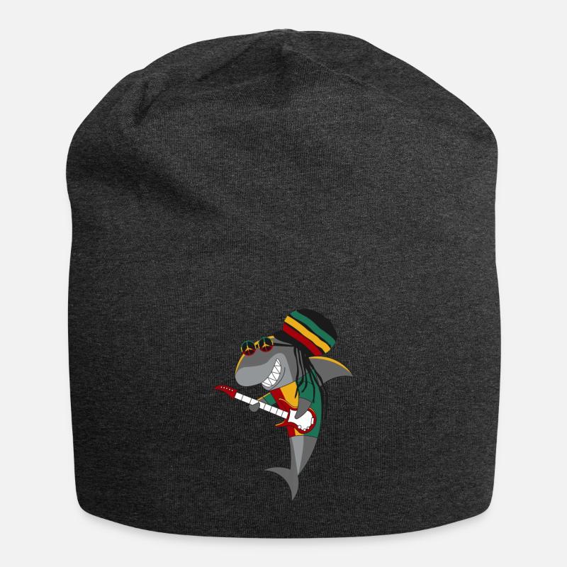 Reggae Shark - Jersey-Beanie - Anthrazit
