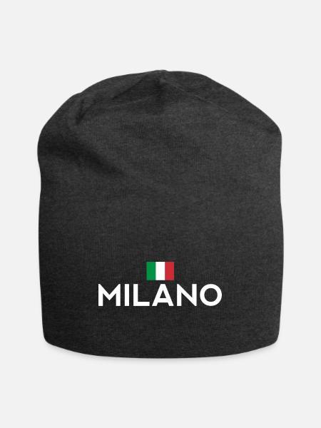 Milano Mailand - Jersey-Beanie - Anthrazit