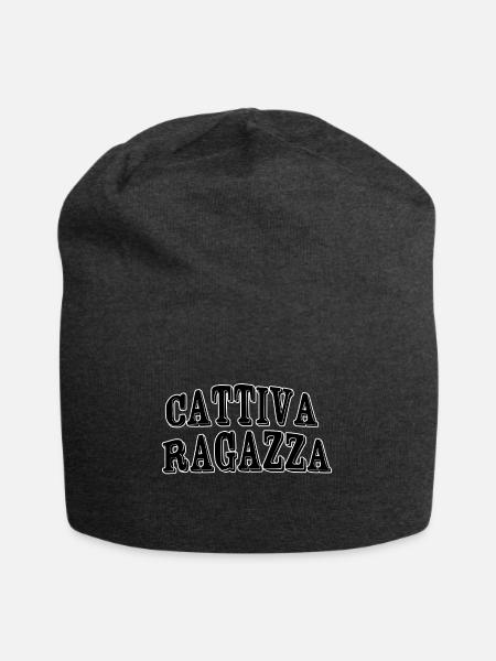 Cattiva ragazza - Jersey-Beanie - Anthrazit