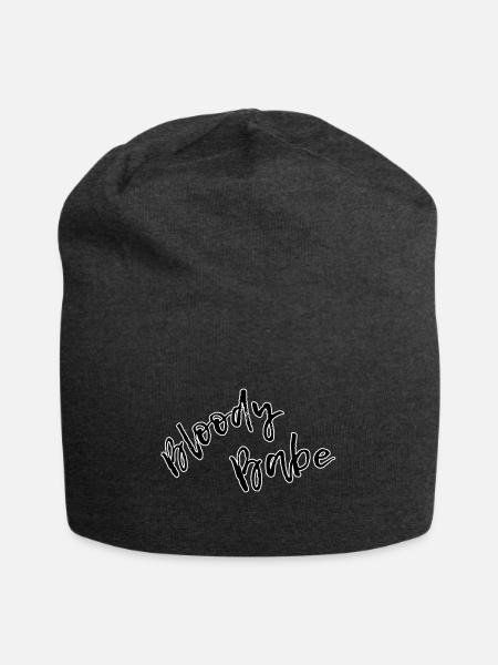 Bloody babe - Jersey-Beanie - Anthrazit