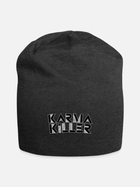 Karma Killer - Jersey-Beanie - Anthrazit