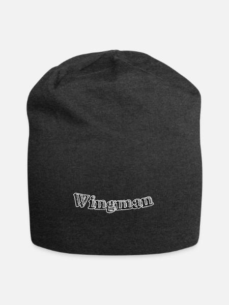 Wingman - Jersey-Beanie - Anthrazit
