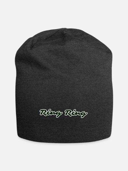 Ring ring - Jersey-Beanie - Anthrazit
