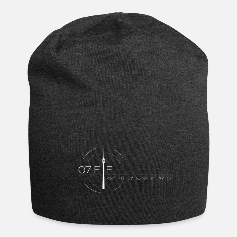 Stuttgart - Jersey-Beanie - Anthrazit