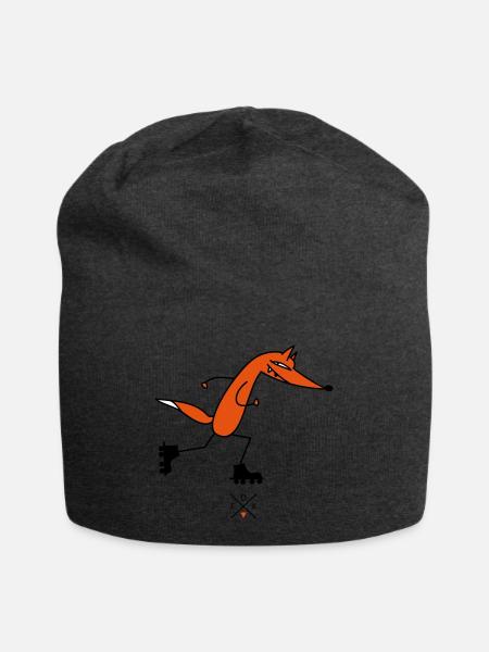 Schlauer Skater - Jersey-Beanie - Anthrazit