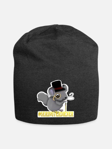 Geringverdiener - Jersey-Beanie - Anthrazit