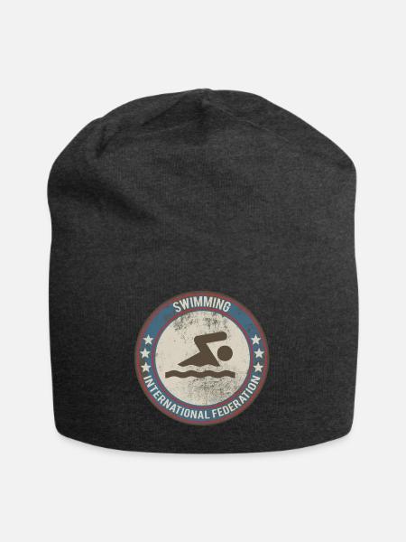 schwimmen - Jersey-Beanie - Anthrazit
