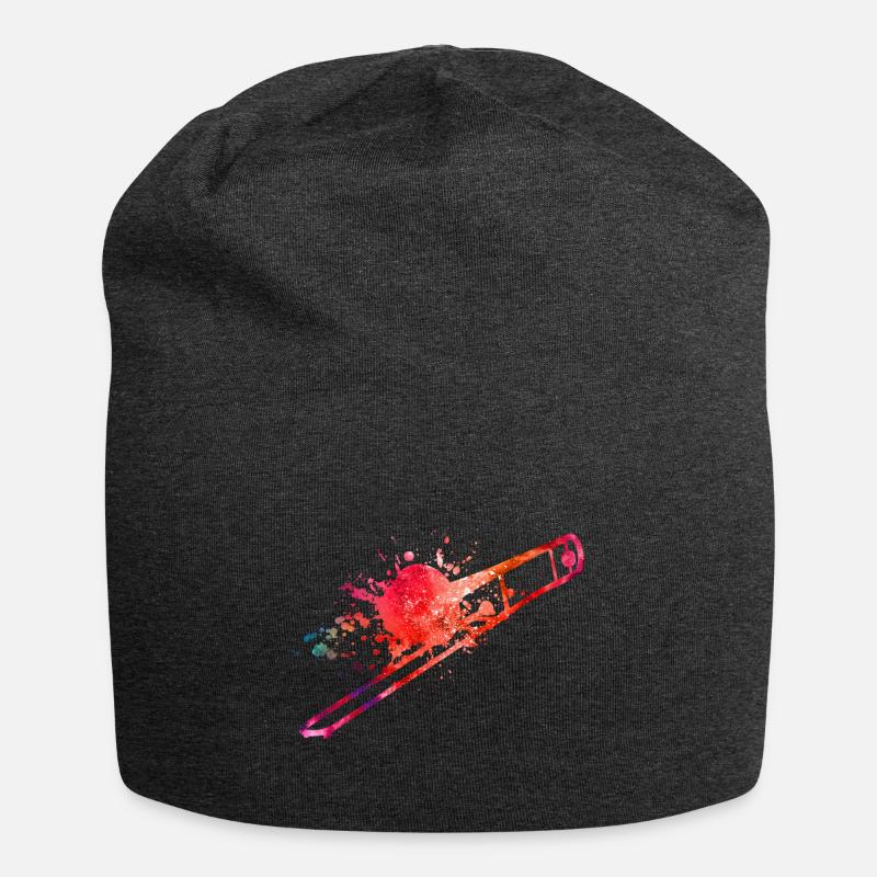 Posaune - Jersey-Beanie - Anthrazit