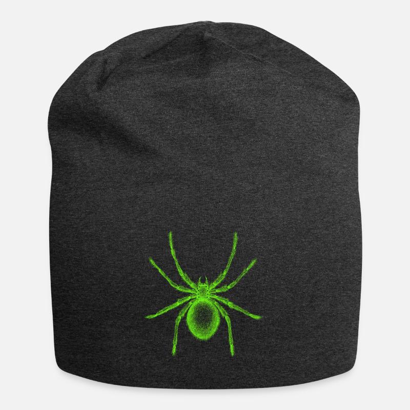 Spinne - Jersey-Beanie - Anthrazit