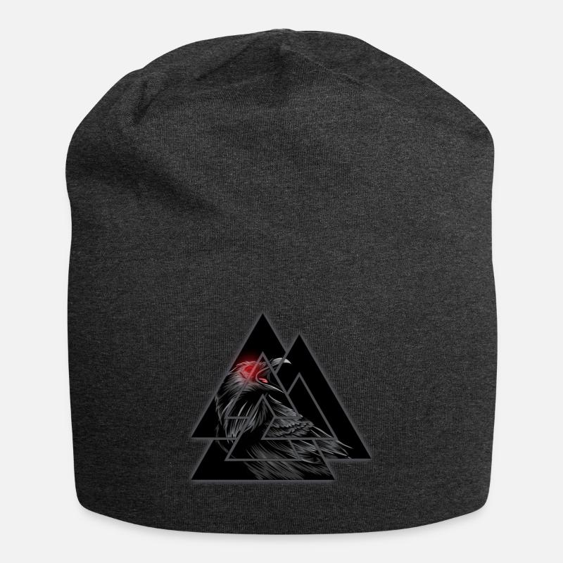 Valknut - Jersey-Beanie - Anthrazit