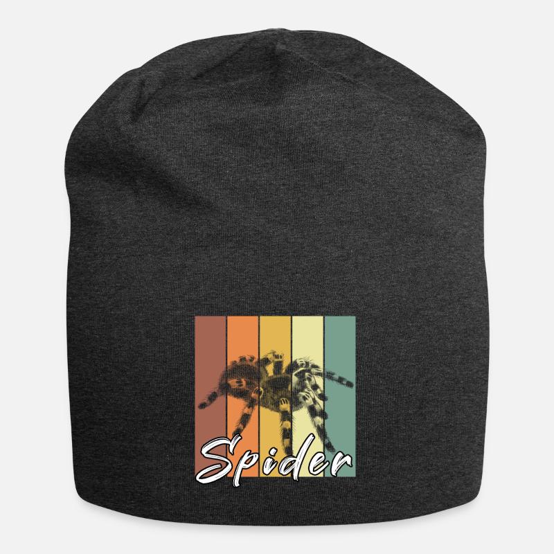Spinne - Jersey-Beanie - Anthrazit