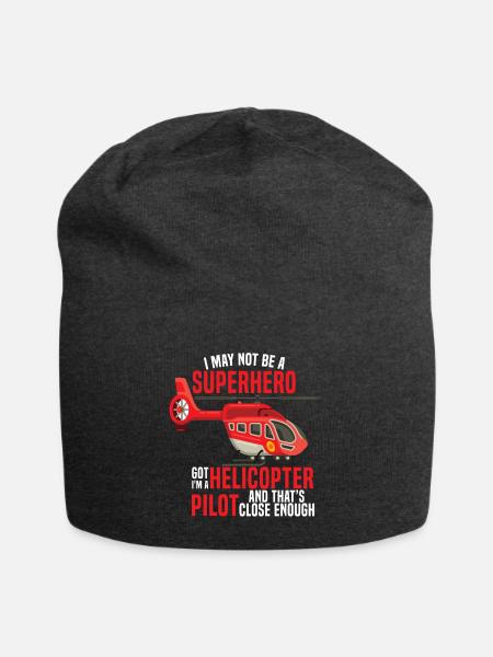 Hubschrauber - Jersey-Beanie - Anthrazit