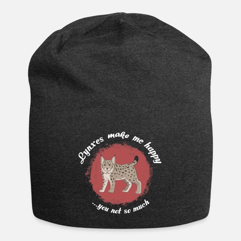 Luchs - Jersey-Beanie - Anthrazit