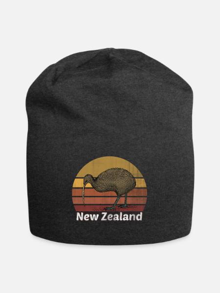 Neuseeland - Jersey-Beanie - Anthrazit