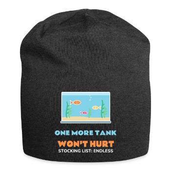 Ein weiteres Aquarium schadet nicht. Komisches Aquarium - Jersey-Beanie - Anthrazit - Vorne