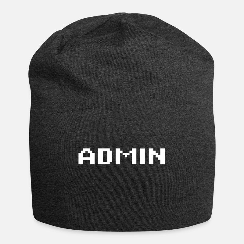 admin - Jersey-Beanie - Anthrazit