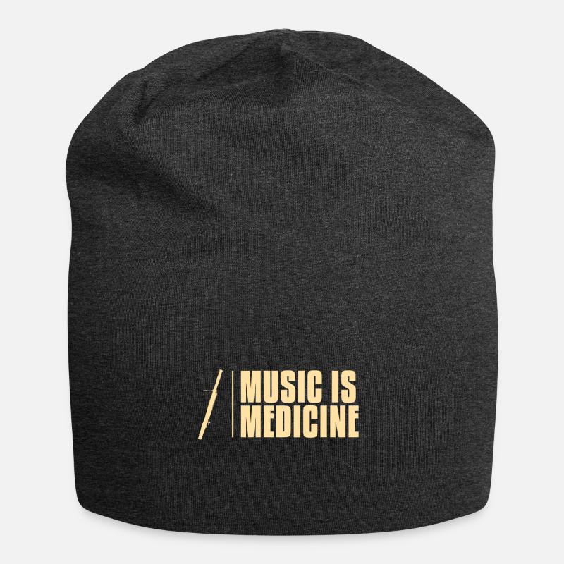 Fagott - Jersey-Beanie - Anthrazit