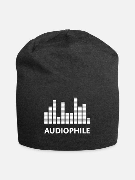 Audiophile Amplifier - Jersey-Beanie - Anthrazit