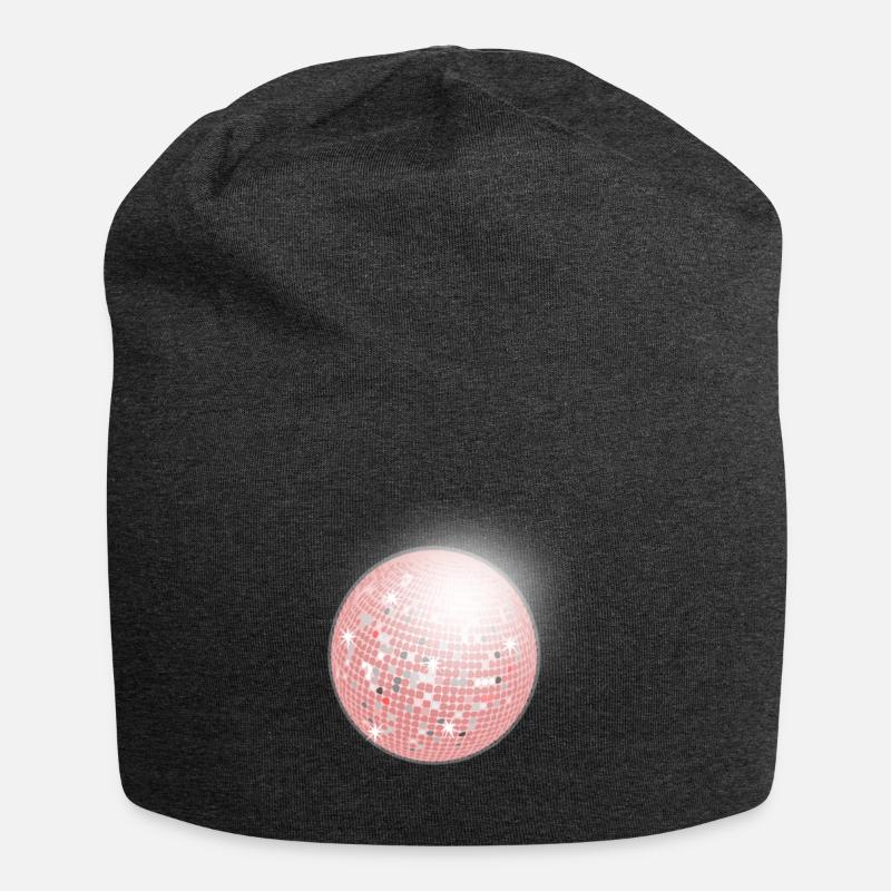 Disco ball - Jersey Beanie - charcoal grey