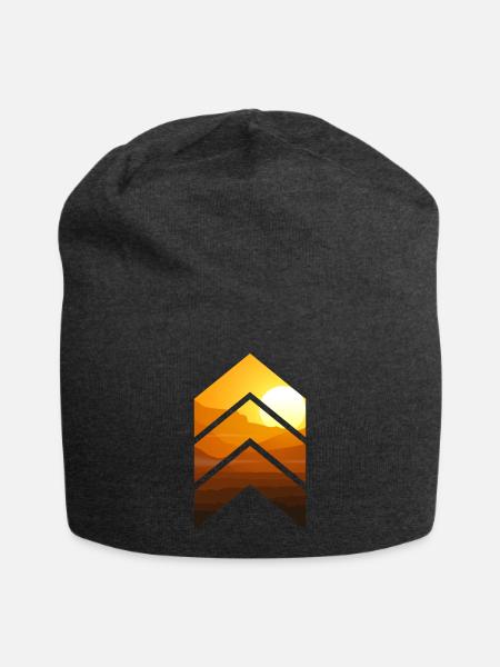 Pfeil Mountain - Jersey-Beanie - Anthrazit
