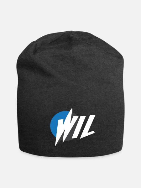 Wil - Jersey-Beanie - Anthrazit