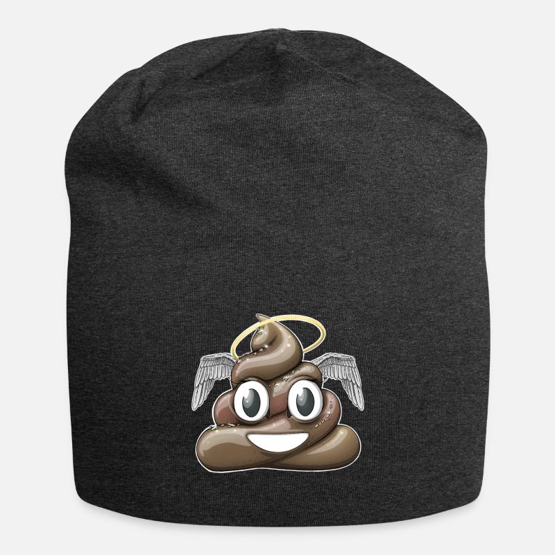 tas de caca ange - Bonnet en jersey - charbon
