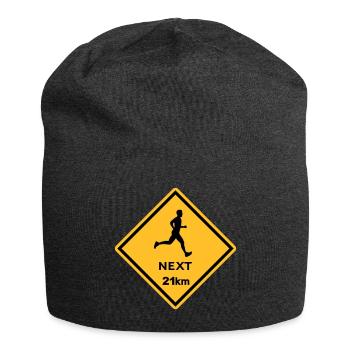 Courir un 21 km - Bonnet en jersey - charbon - Devant