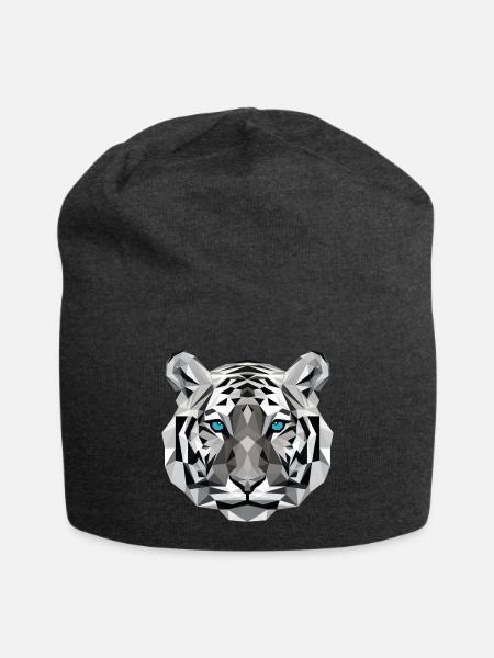 Tiger Polygon - Jersey-Beanie - Anthrazit