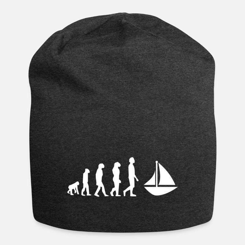 Evolution Segeln - Jersey-Beanie - Anthrazit