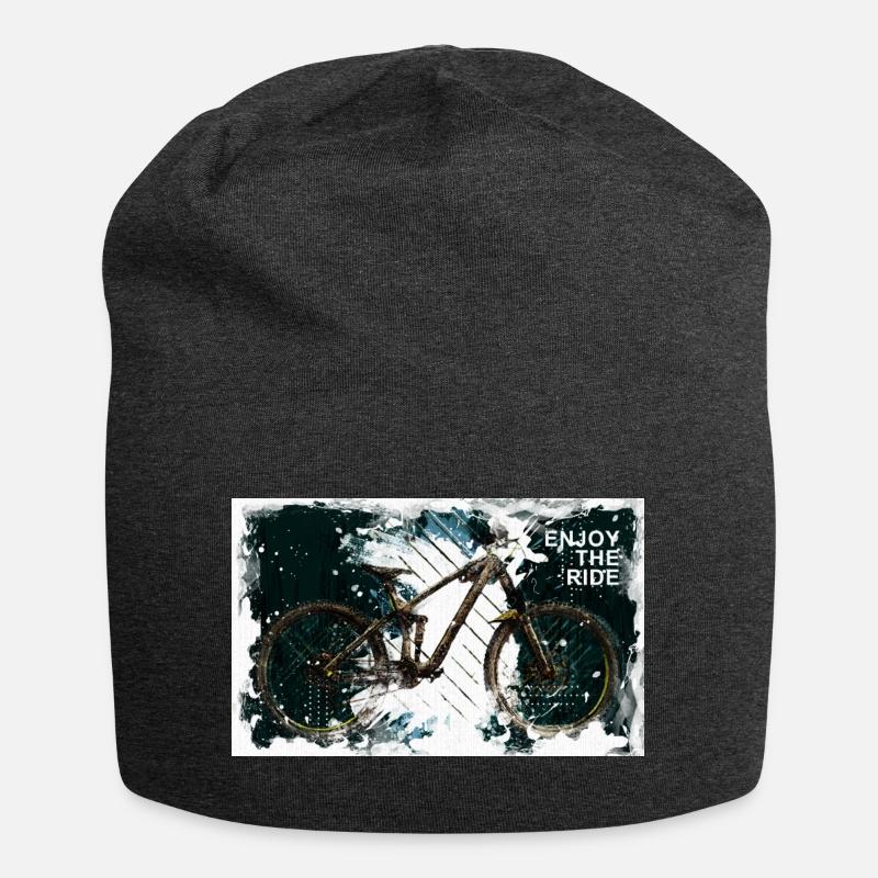 Profitez de la balade - Bonnet en jersey - charbon