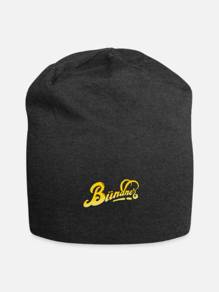Bündner - Jersey-Beanie - Anthrazit
