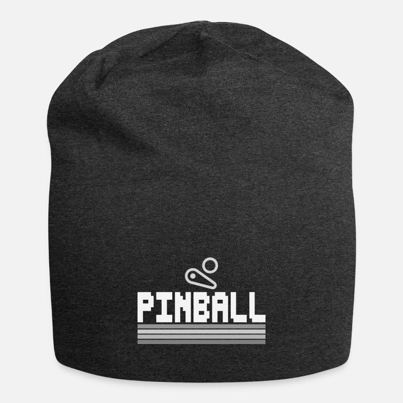 Pinball flipper pixel flipper doigt gris - Bonnet en jersey - charbon