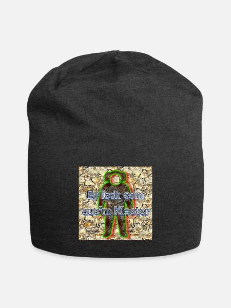 Kloster - Jersey-Beanie - Anthrazit