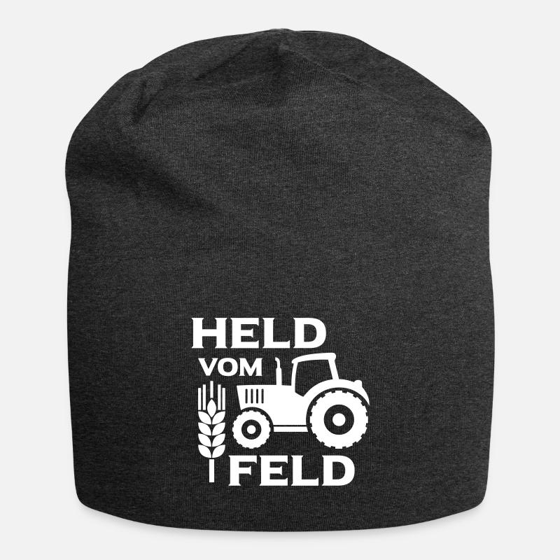 Held vom Feld (Bauer) - Jersey-Beanie - Anthrazit