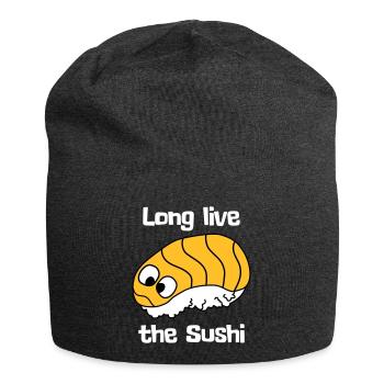 Vive les sushis - Bonnet en jersey - charbon - Devant