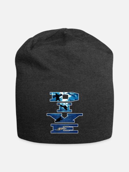 Diver, - Jersey-Beanie - Anthrazit