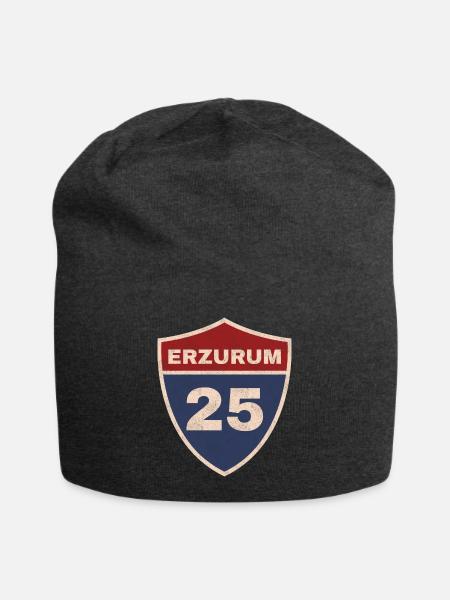 Erzurum - Jersey-Beanie - Anthrazit