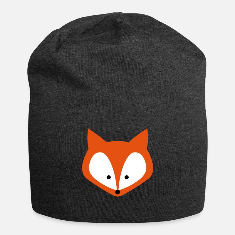 Fuchs - Jersey-Beanie - Anthrazit