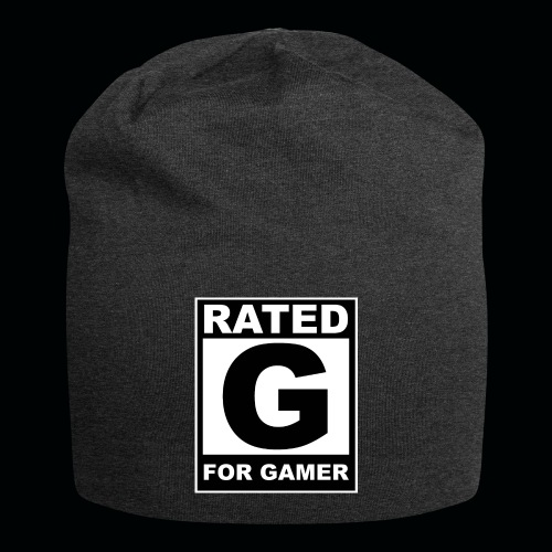 RATED G FOR GAMER - Jersey Beanie