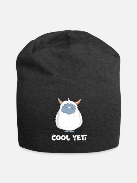 Cool Yeti - Jersey-Beanie - Anthrazit